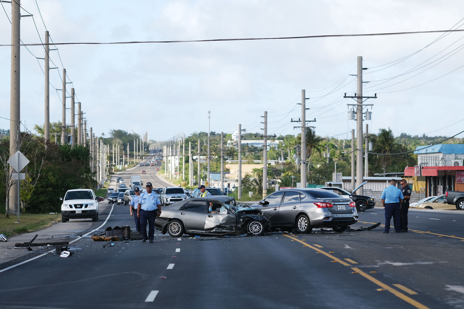 Guam in Photos 2019 - April - Deadly Yigo crash